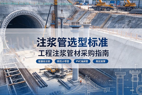 新源注浆管选型标准