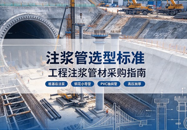 新源注浆管选型标准